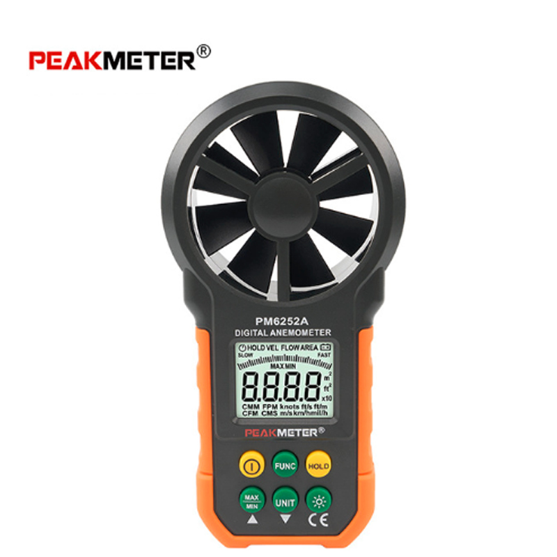 Anemometer Digital Wind Speed - PEAKMETER PM6252A/PM6252B Kỹ Thuật Số Anemometer