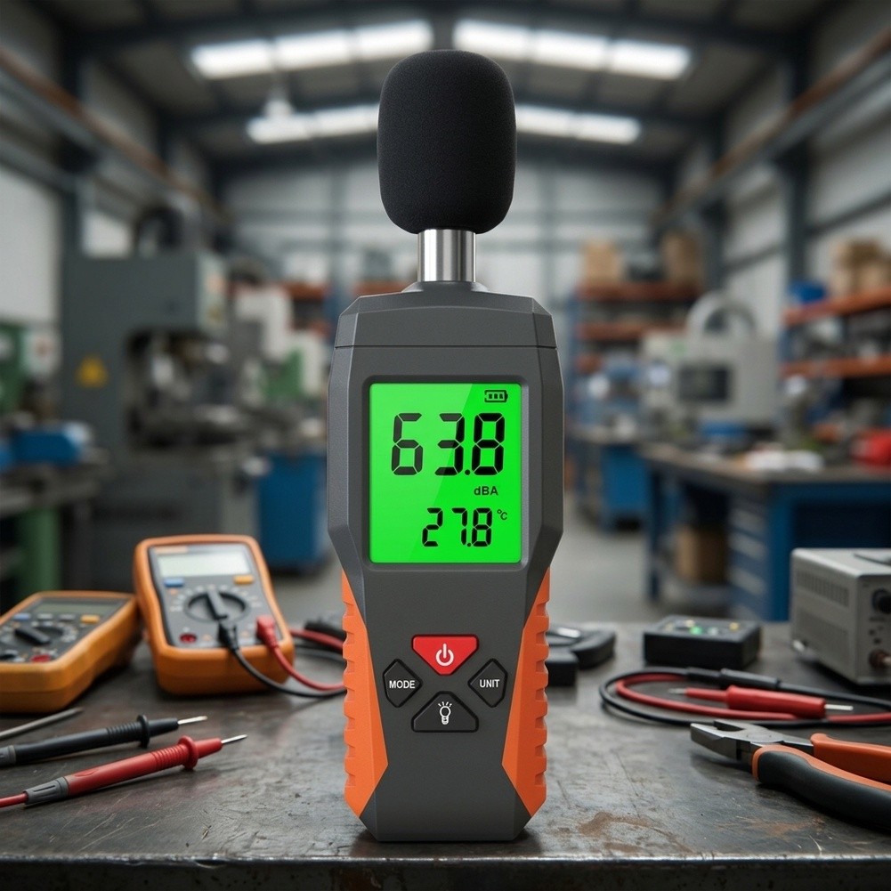Sound Level Meter Db 30-130 - Digital Sound Level Meter SW6002 30-130