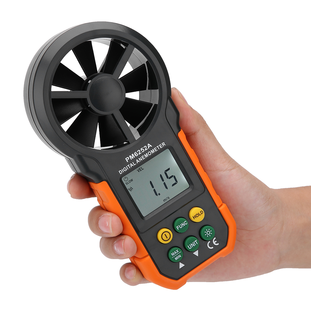 Anemometer Digital Wind Speed - Digital Anemometer Anemometer PEAKMETER PM6252A Digital