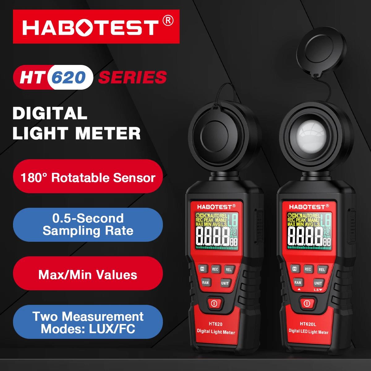 Lux Meter Digital Light - HABOTEST HT620 Light Meter Digital Illuminance