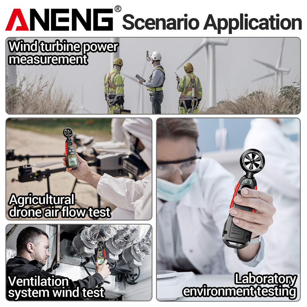 Digital Handheld Anemometer Te - đánh giá và giá Anemometer Digital Wind Speed