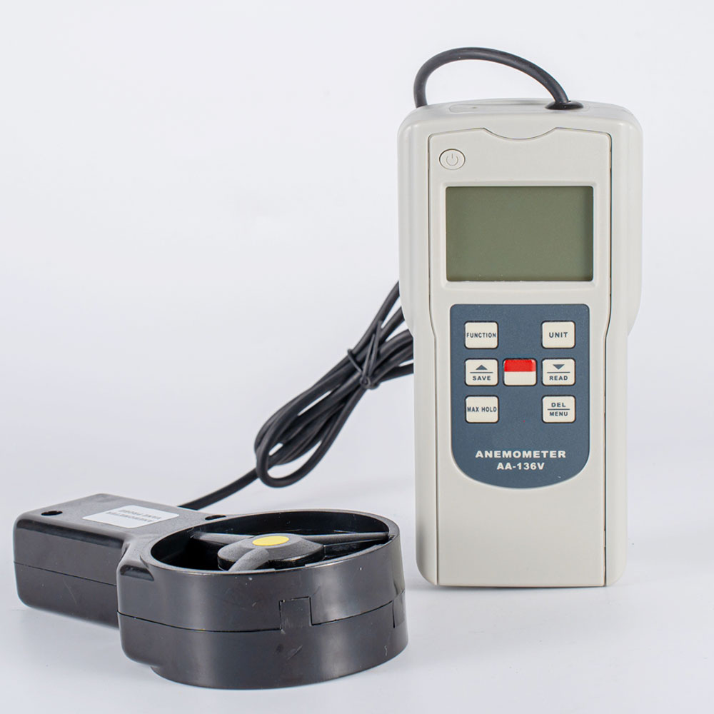 AA-136V Digital Multi Function - đánh giá và giá Anemometer Digital Wind Speed