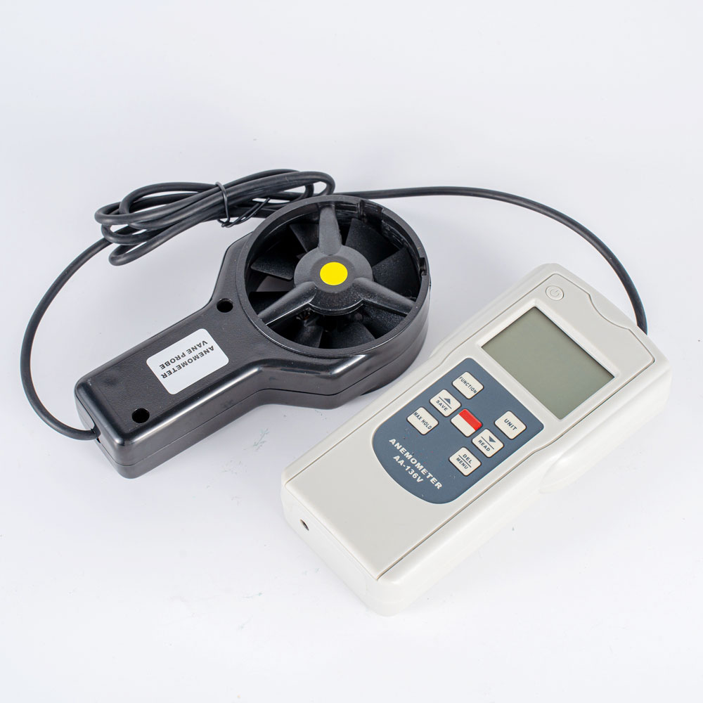 AA-136V Digital Multi Function - đánh giá và giá Anemometer Digital Wind Speed