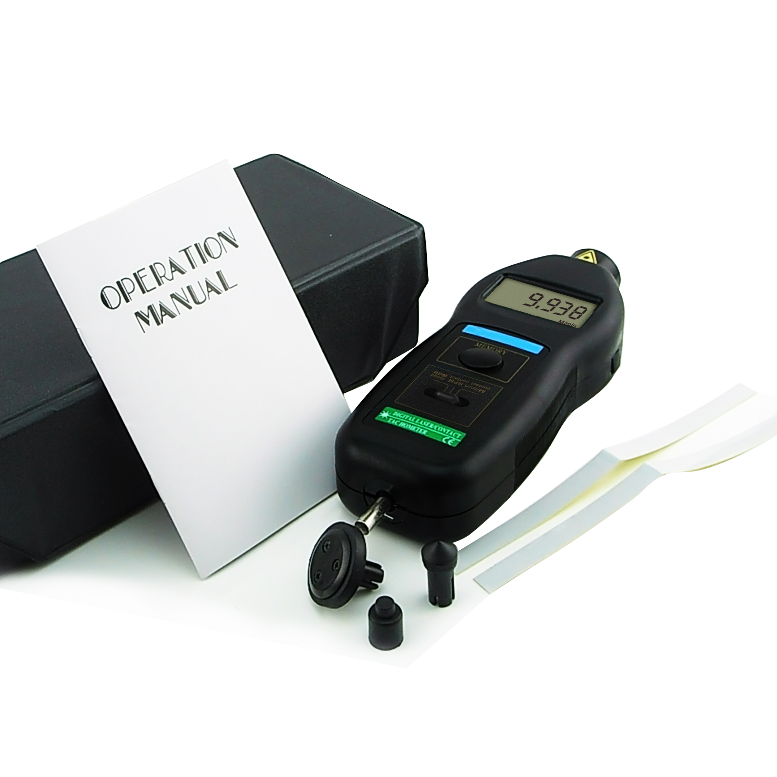 Digital Contact & Non-contact  - đánh giá và giá Tachometer Digital Laser Rpm