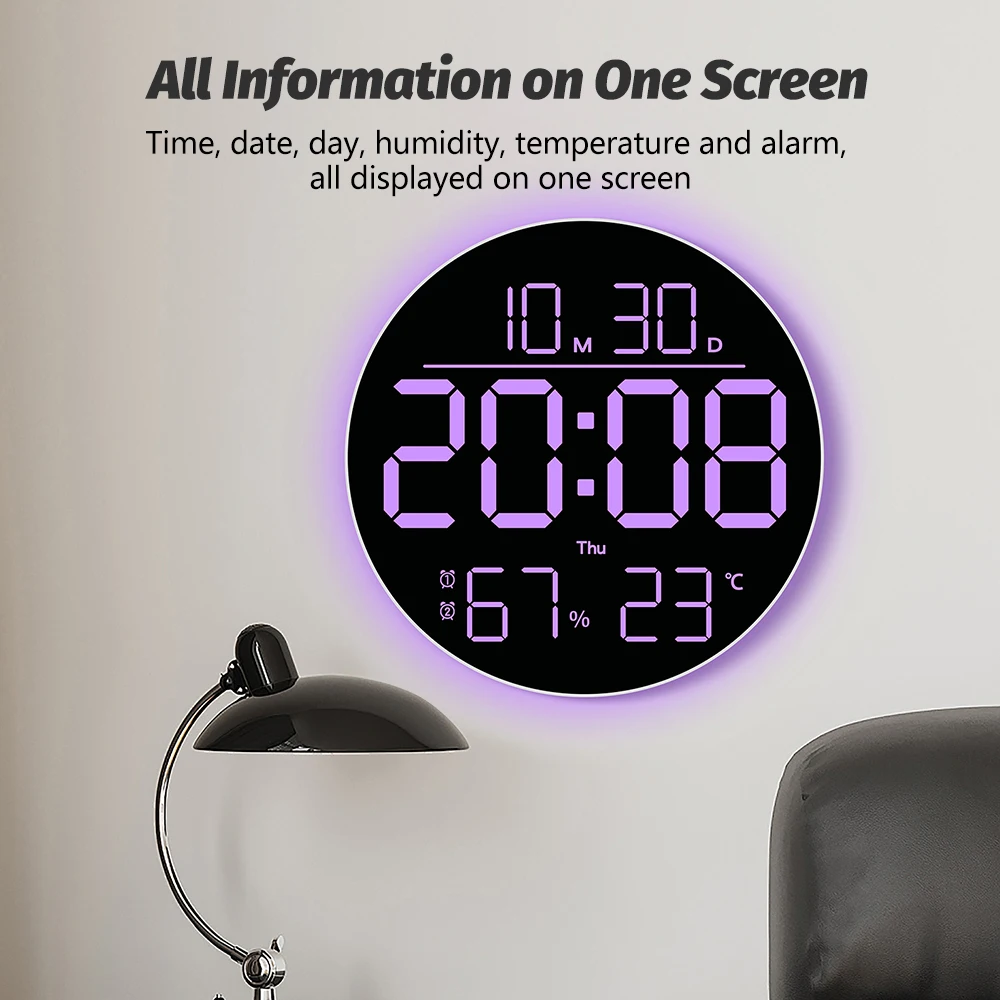 C5 LED Digital Wall Clock Ligh - đánh giá và giá Lux Meter Digital Light