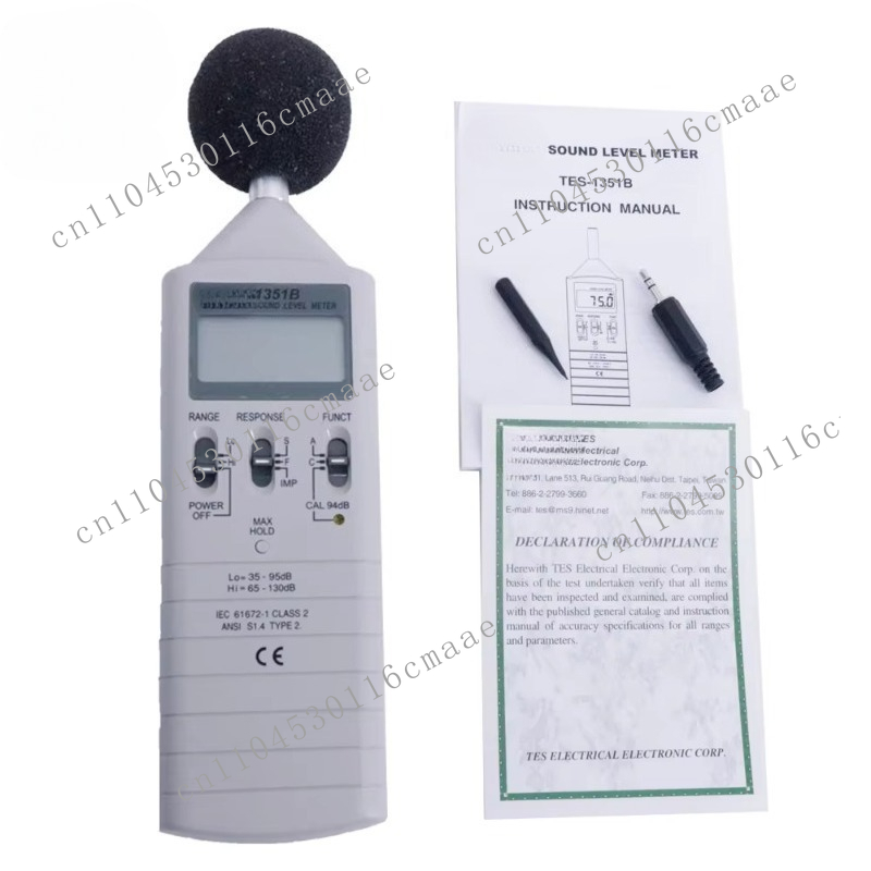 TES-1351B New Digital Sound Le - đánh giá và giá Sound Level Meter Db 30-130