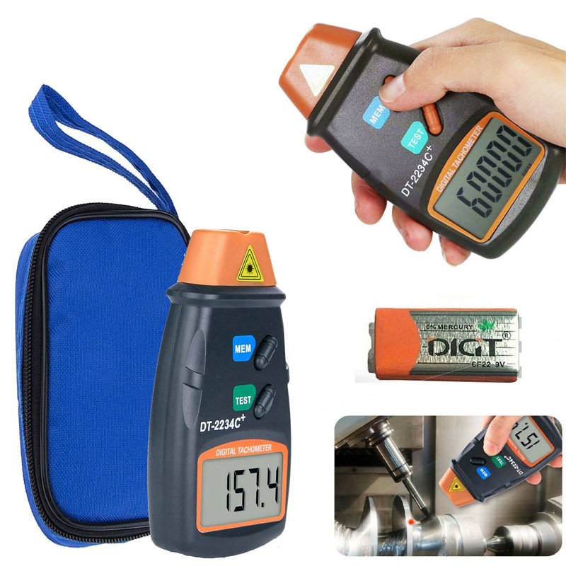 Professional Digital LCD Displ - đánh giá và giá Tachometer Digital Laser Rpm