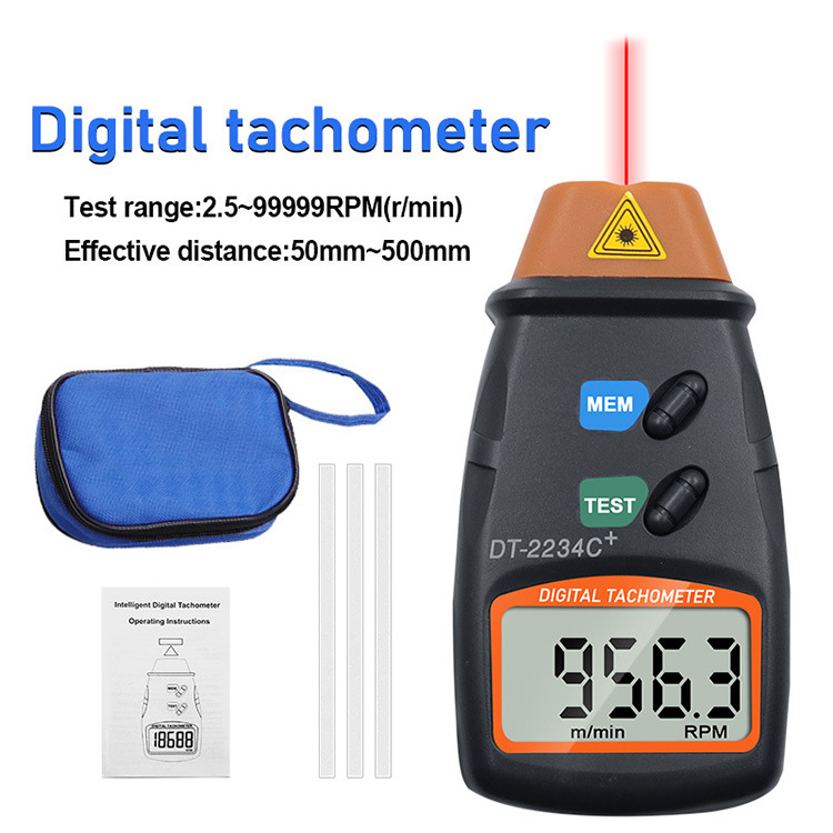 Professional Digital LCD Displ - đánh giá và giá Tachometer Digital Laser Rpm