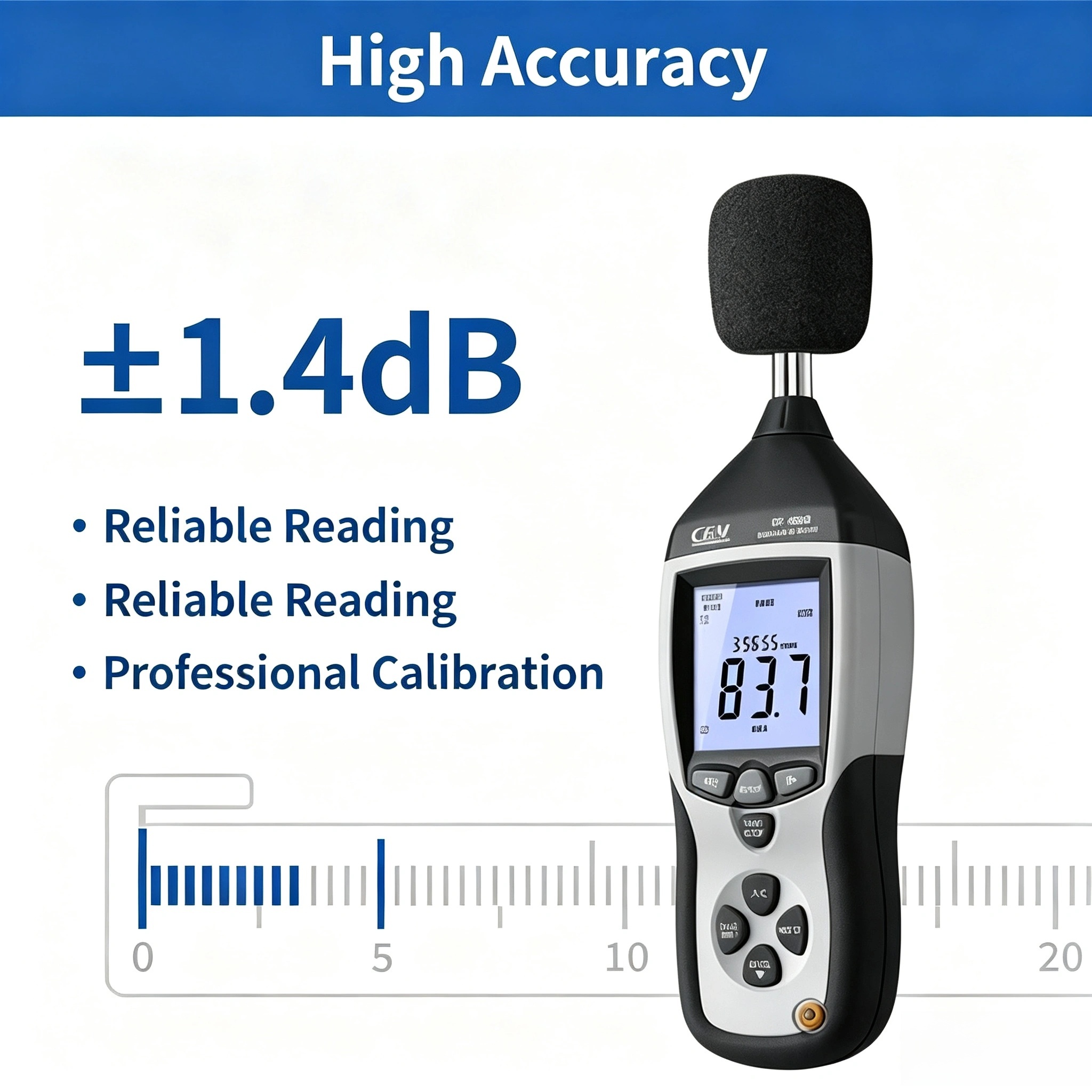 DT-8852 Range 30-130 DB Digita - đánh giá và giá Sound Level Meter Db 30-130