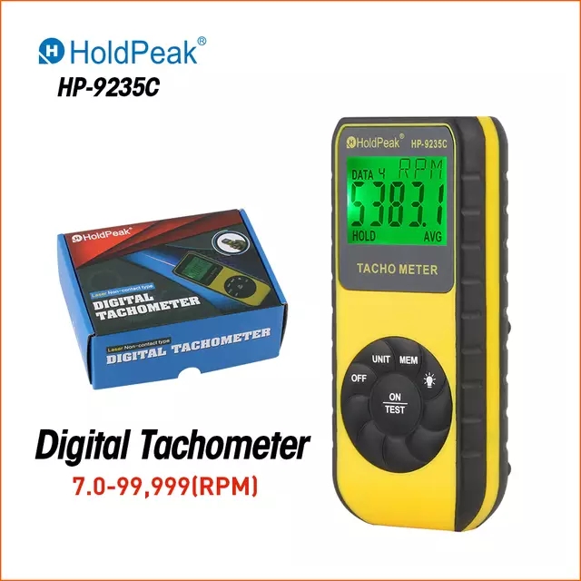 Đồng Hồ Đo Laser Đo Tốc Độ HP- - đánh giá và giá Tachometer Digital Laser Rpm