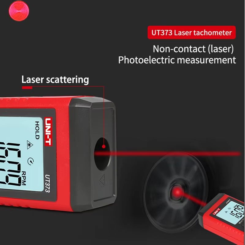 UNI-T UT373 Kỹ Thuật Số Không  - đánh giá và giá Tachometer Digital Laser Rpm
