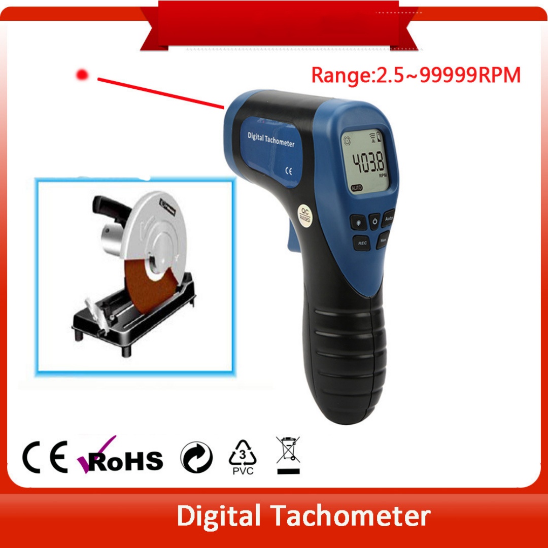 2.5-99999RPM Non-Contact Digit - đánh giá và giá Tachometer Digital Laser Rpm