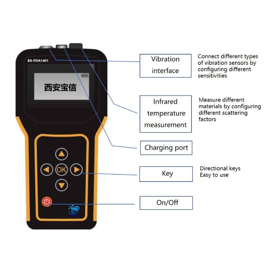 Portable Vibration Meter with  - đánh giá và giá Vibration Meter Bearing Checker