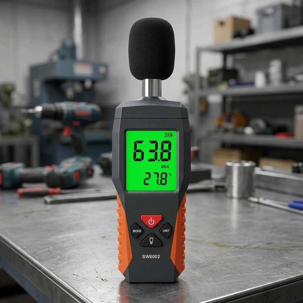 Digital Sound Level Meter SW60 - đánh giá và giá Sound Level Meter Db 30-130