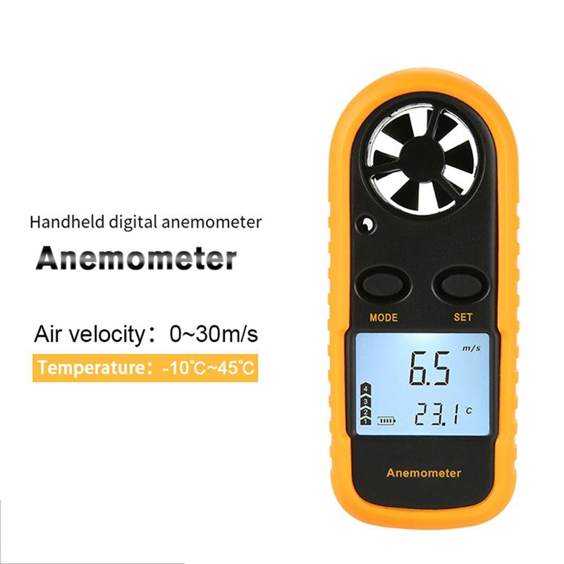 A76I-Anemometer Wind Speed Tes - đánh giá và giá Anemometer Digital Wind Speed